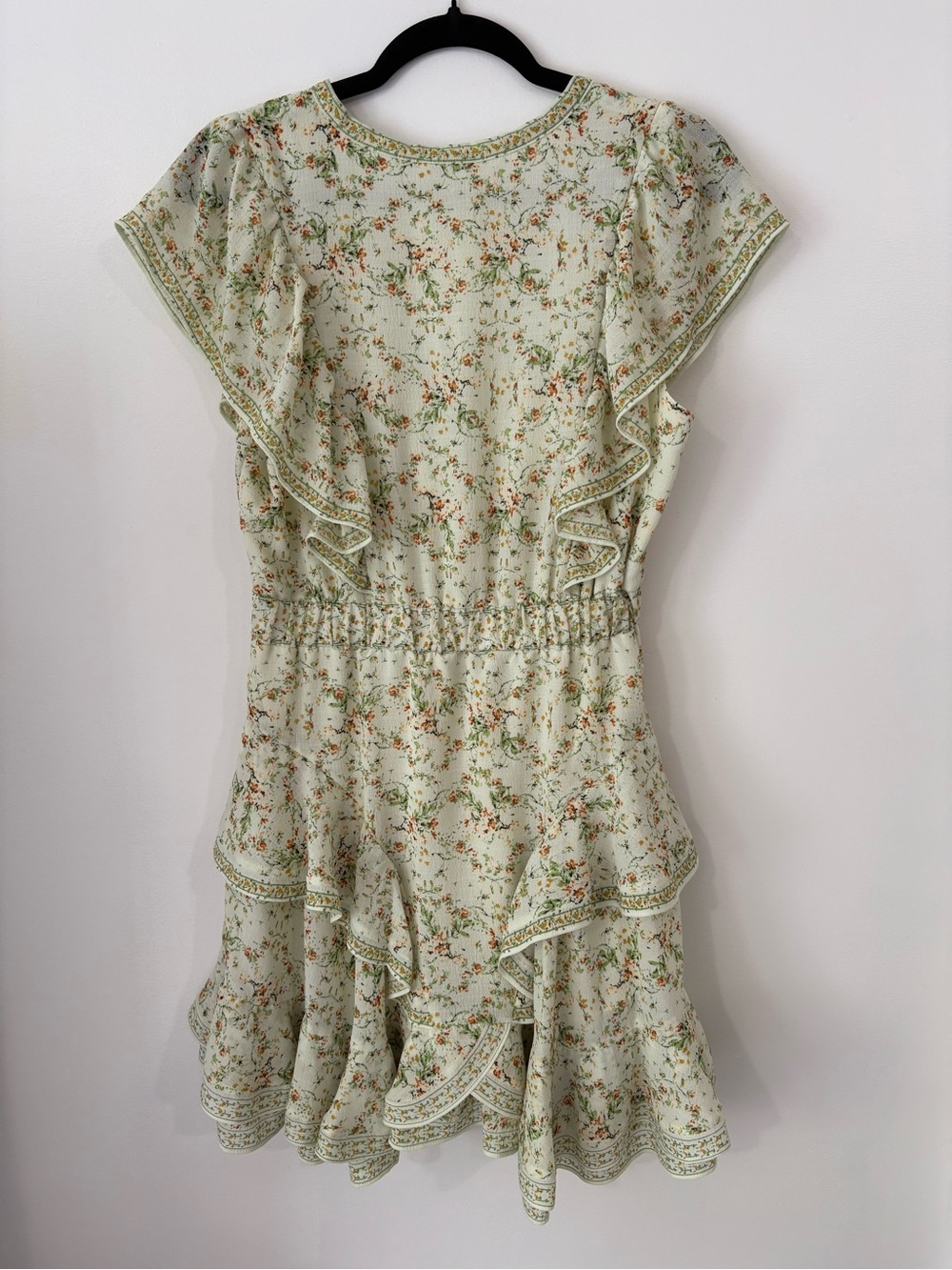 Floral Ruffled Mini Dress - Picture 5 of 7